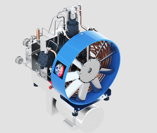 Compresor de pistón - V 5635/350 N - J.A. Becker & Söhne GmbH & Co. KG - de nitrógeno / con motor eléctrico / estacionario