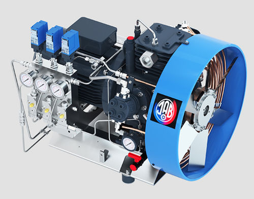 Compresor de pistón - SVB 225/250 He - J.A. Becker & Söhne GmbH & Co. KG - de helio / con motor eléctrico / estacionario