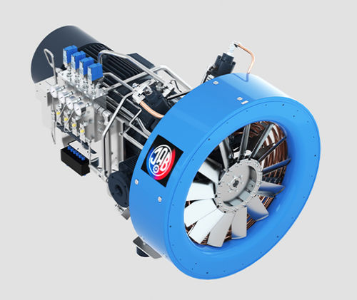 Compresor de pistón - SVB 1300/350 He - J.A. Becker & Söhne GmbH & Co. KG - de helio / con motor eléctrico / estacionario