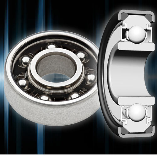 Rodamiento de bolas - NVH  - Rollax Kugellagerfabrik GmbH & Co. KG - de una sola hilera / de acero / para motor
