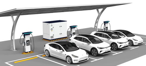 Cargador de baterías para vehículo eléctrico - IHEBS470K7D-350LL3C - Infypower - de pie / de iones de litio / CE