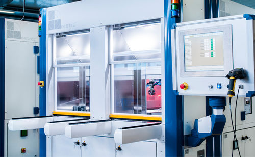 Sistema de marcado láser - IMSTec GmbH - automático / para data matrix / de metal
