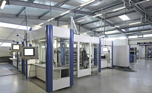 Línea de revestimiento automática - IMSTec GmbH - de superficie