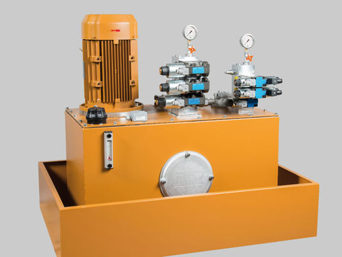 Grupo hidráulico con motor eléctrico - Gebr. Held Hydraulik Technischer Großhandel GmbH - compacto / de grandes dimensiones