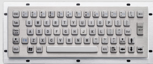 Teclado de mesa - IPC4-KBRD-8601-EN - IPC4 - ICC Digital Industrial Technologies Bv - de tecla mecánica / 65 teclas / USB