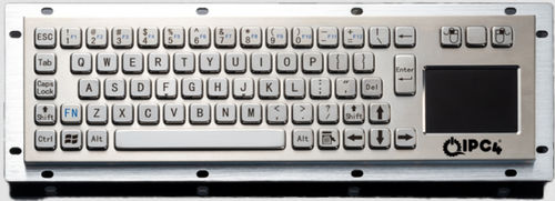 Teclado de mesa - IPC4-KBRD-TP-8635T-EN - IPC4 - ICC Digital Industrial Technologies Bv - de tecla mecánica / 67 teclas / con alfombrilla táctil