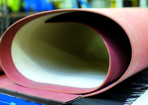 Correa plana - Fenner Precision Polymers Inc. - de caucho / de silicona / de tejido