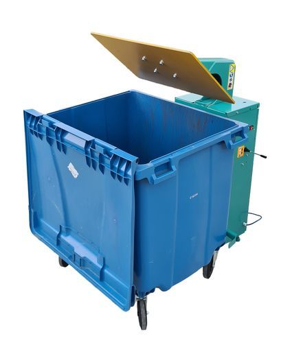 Compactador de basura mezclado - 1100 LTR - MACFAB BALERS - estacionario / para contenedor de residuos