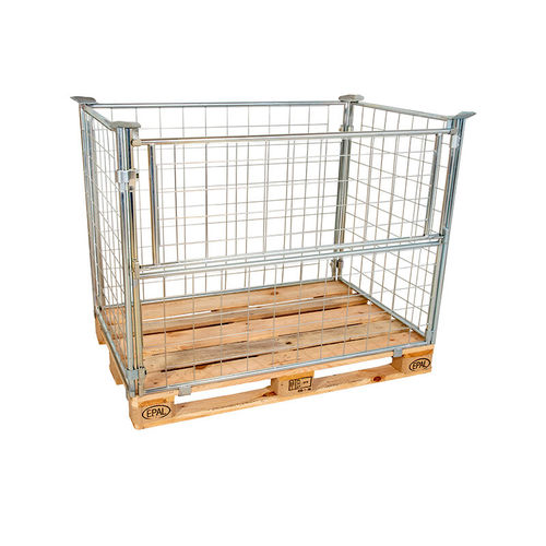 Collarín para paletas de metal - AR80012001000CS1 - ESB Engineering-System-Bau GmbH - enrejado