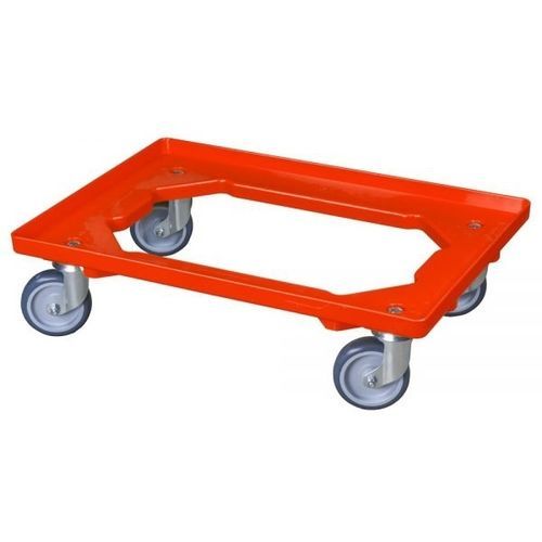 Plataforma rodante portacubetas - FP-R series - FACH-PAK - de metal / para paso