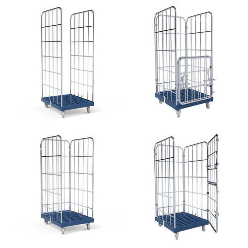 Roll-container de malla metálica - FP QV series - FACH-PAK