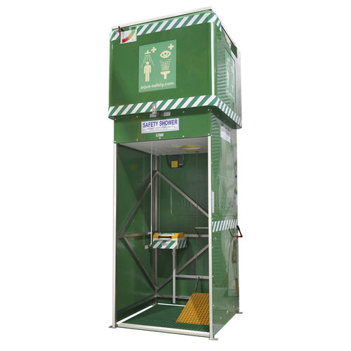 Ducha de seguridad de pie - TS1500 - Aqua Safety Showers Internatioanl