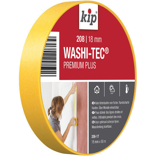 Cinta de enmascarar - 208 WASHI-TEC®  - KIP