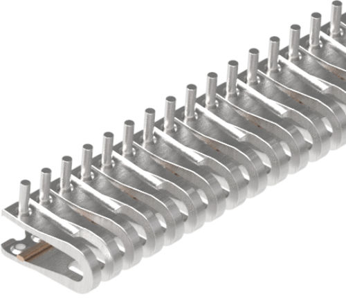 Grapa para cintas transportadoras de acero galvanizado - H24 - MATO - de alta eficacia