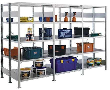 Sistema de estanterías de taller - META-Regalbau GmbH & Co. KG - ajustable / sin tornillos