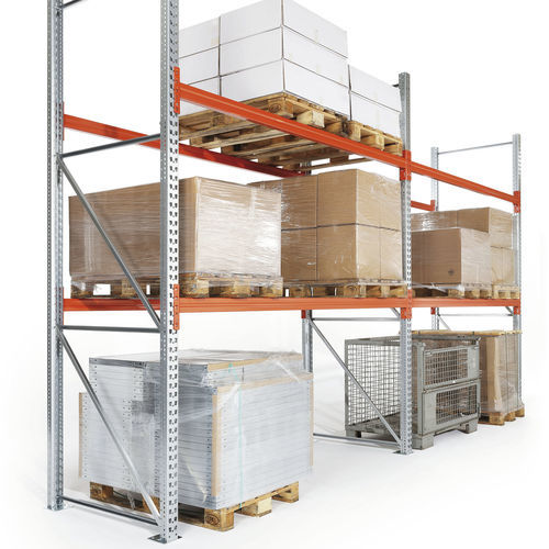 Sistema de estanterías con paleta - META MULTIPAL - META-Regalbau GmbH & Co. KG - multi-almacenamiento / por acumulación