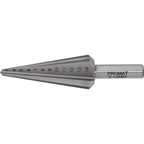 Broca monobloque - 40008620 series - Promat - multiusos / cónica