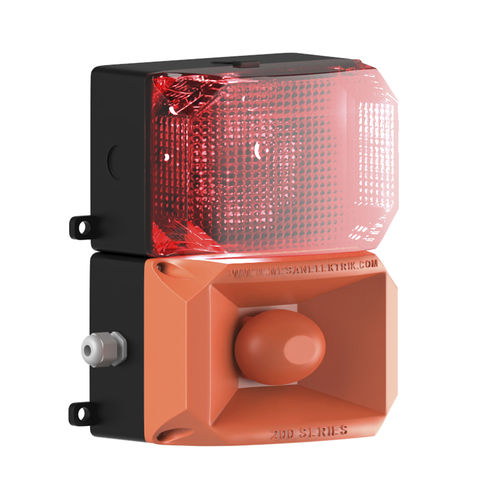 Difusor de alarma sonora con avisador luminoso de LED - MS 222 - MESAN ELEKTRIK MÜM. SAN. A.Ş.
