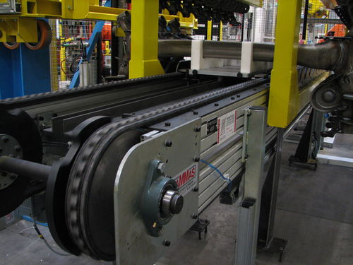 Transportador con cadena - SISTEMAS VP series - LAMMAS - horizontal / de transporte / de acumulación