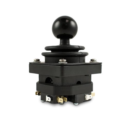 Joystick interruptor - CS3 B/B - J.R. Merritt Controls - de un eje / 2 ejes / compacto