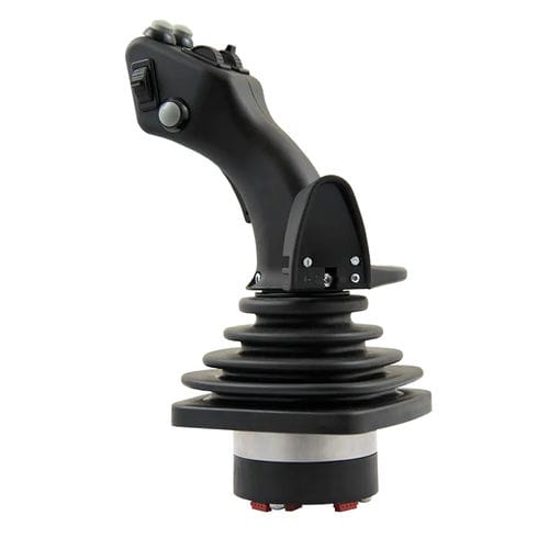 Joystick de un eje - HS2  - J.R. Merritt Controls - de efecto hall / 2 ejes / compacto
