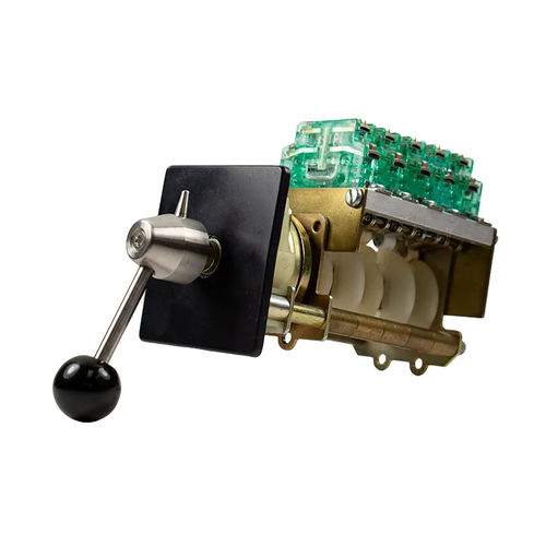 Conmutador rotativo - NSO-1 series - J.R. Merritt Controls - de palanca / de muelle / 2 polos