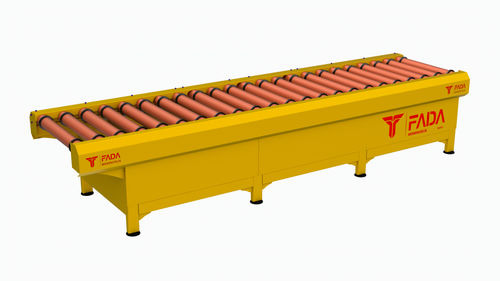 Transportador de rodillos - RCS - Fada Engineering - de acero inoxidable / de aluminio