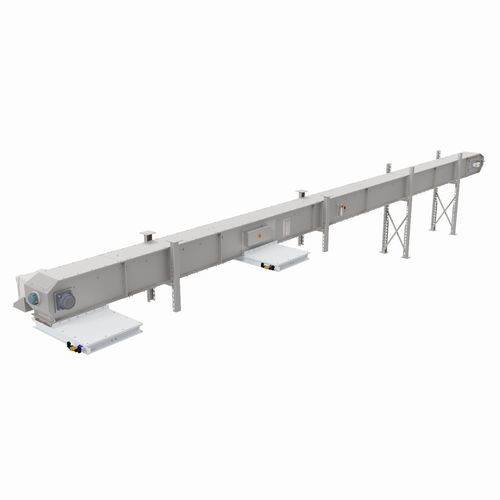 Transportador con cadena - TC - TEC.S.I.M. S.r.l. - horizontal / convergente / de transporte