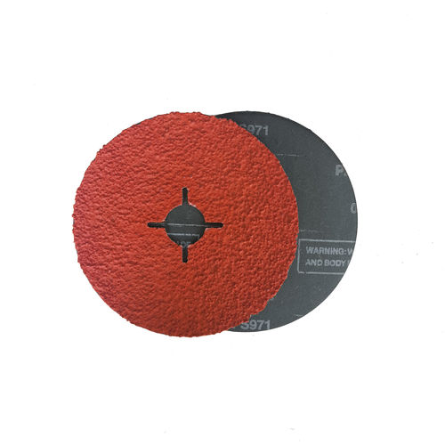 Disco abrasivo de fibra - DanYang Rigo Abrasives Co., Ltd. - para pulido / para rectificado / para desbarbado