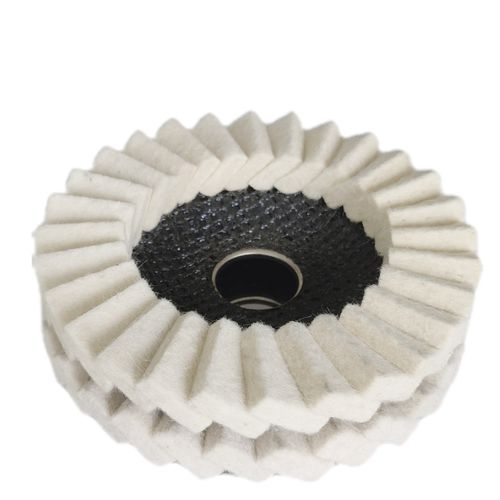 Disco de láminas de pulido - DanYang Rigo Abrasives Co., Ltd. - de fieltro
