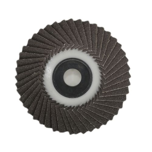 Disco de láminas para acero inoxidable - DanYang Rigo Abrasives Co., Ltd. - de óxido de aluminio / con soporte de plástico
