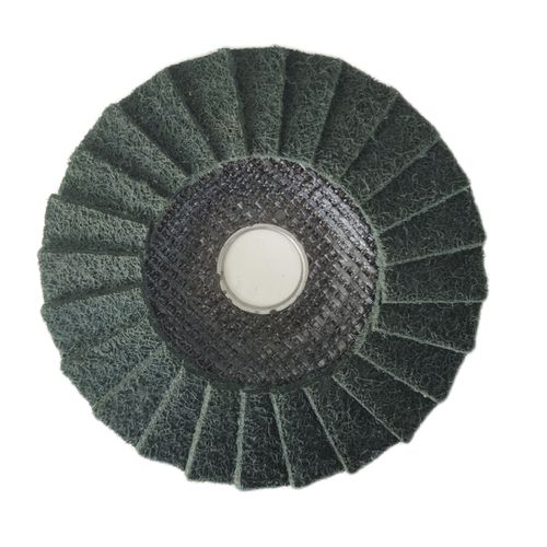 Disco de láminas de tejido no tejido - Fine Non-woven disc - DanYang Rigo Abrasives Co., Ltd. - de acabado / de pulido