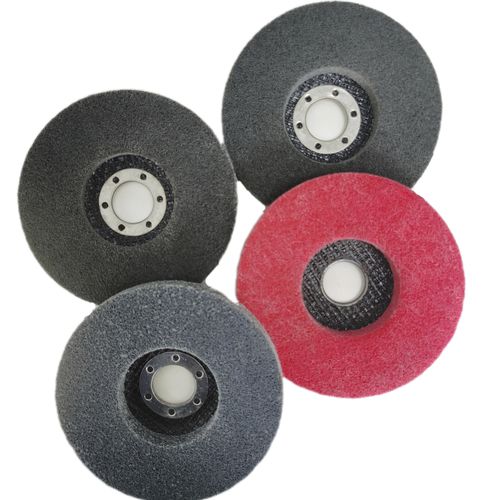 Disco abrasivo esponja - DanYang Rigo Abrasives Co., Ltd. - para acabado / para pulido / para metal