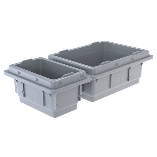 Cajón de PP - BOX series - Robotunits GmbH - para piezas pequeñas / apilable