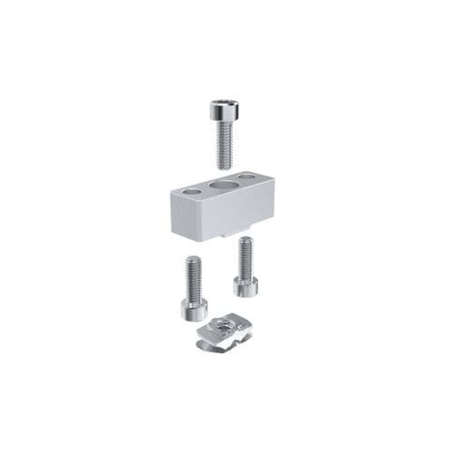 Elemento de fijación de para perfiles de aluminio - FAS1641 - Robotunits GmbH - de acero galvanizado