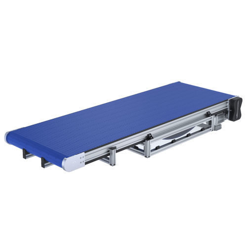 Transportador de cinta modular - C8M - Robotunits GmbH - horizontal / recto / inclinado
