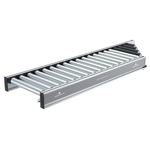 Transportador de rodillos - R5M - Robotunits GmbH - horizontal / de acumulación / motor eléctrico