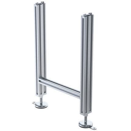 Soporte de cintas transportadoras - R5F - Robotunits GmbH - de metal