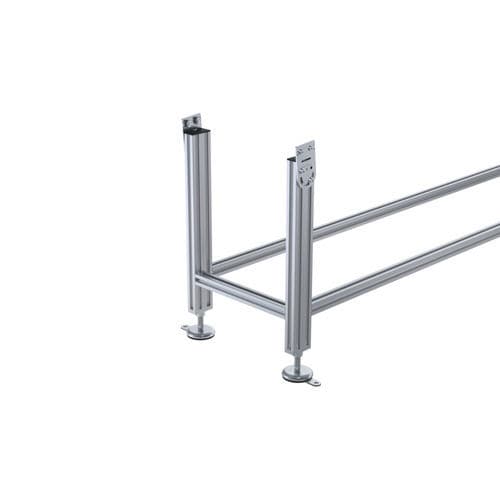Soporte de cintas transportadoras - R5Z - Robotunits GmbH - de metal / modular / de rodillos