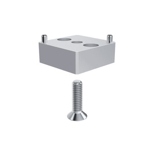 Elemento de fijación de para perfiles de aluminio - FAS 4049 - Robotunits GmbH - de aluminio / de acero galvanizado / de kit