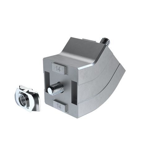 Elemento de fijación de para perfiles de aluminio - GUS 454 series - Robotunits GmbH - para obra de construcción / para aplicaciones industriales / galvanizado