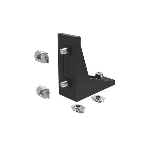 Soporte en escuadra para ensamblaje de perfiles - GUS 100 series - Robotunits GmbH - para perfil de aluminio / de zinc / de acero galvanizado