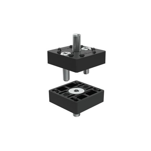 Elemento de fijación de para perfiles de aluminio - FAS 5061 - Robotunits GmbH - de acero / galvanizado / roscado