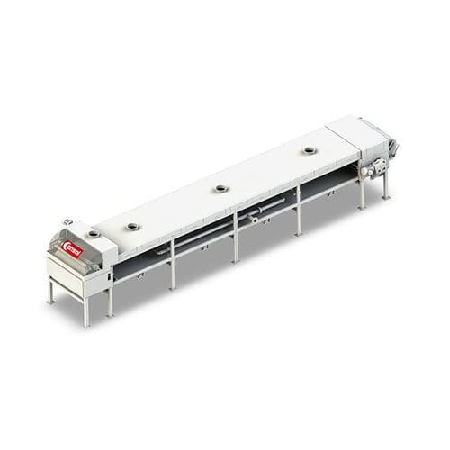 Secador refrigerador - consol steel belt - centrífugo / continuo / con transportador de cinta
