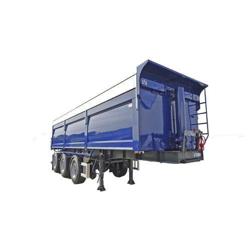 Remolque volquete -  Trailer Tippers - Vossebelt - para equipamiento industrial / de 3 ejes / de acoplamiento