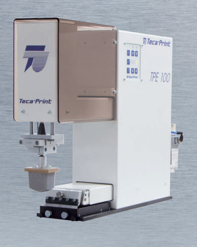 Máquina de tampografía de tintero abierto - TPE 100  - Teca-print - monocroma / para imprenta / neumática