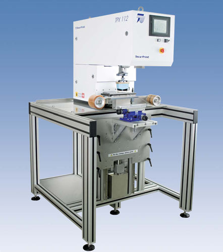 Máquina de tampografía de tintero cerrado - TPX 112 - Teca-print - monocroma / para imprenta / electromecánica