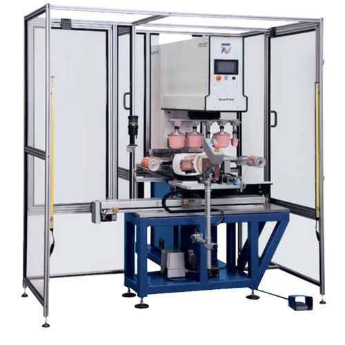 Máquina de tampografía para imprenta - X5 series  - Teca-print - con pantalla táctil / electromecánica / programable