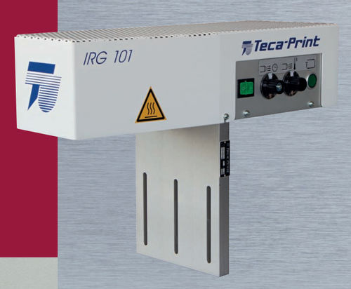 Sistema de secado de infrarrojos - IRG 101 - Teca-print - continuo