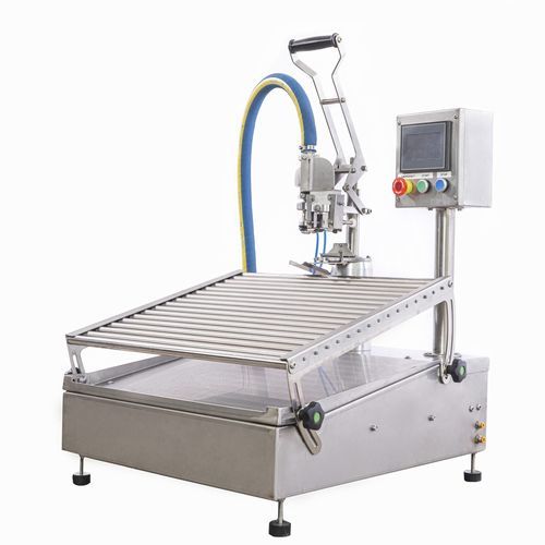 Llenadora semiautomática - MINIFLOW - ProFruit Machinery - de bolsas / para líquido / para la industria agroalimentaria